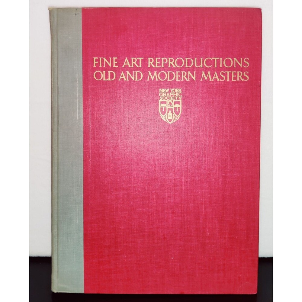 Vintage 1946 Fine Art Reproductions Old And Modern Masters New York Society